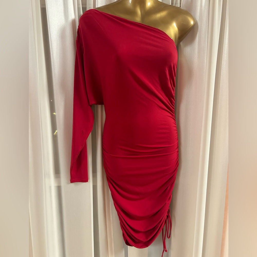 Sexy hot one shoulder dress